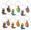 cowboy hats and boots charms